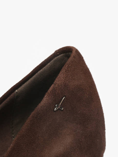 Heeled Pumps In Leather Tamaris Brown women 43 other view 3