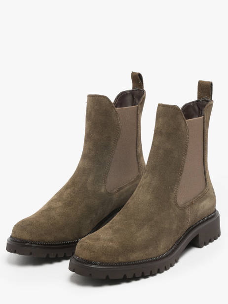 Chelsea Boots In Leather Tamaris Green women 41 other view 2