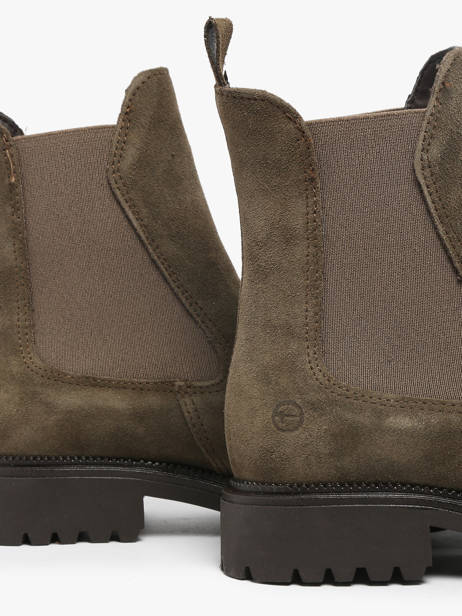 Chelsea Boots In Leather Tamaris Green women 41 other view 3