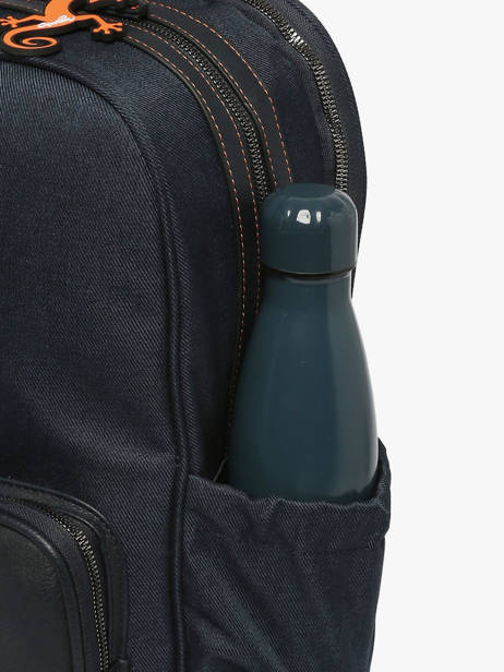 Sac à Dos 2 Compartiments Cameleon Bleu vintage urban SO40 vue secondaire 5