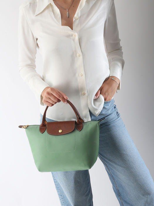 Longchamp Le pliage original Handbag Green