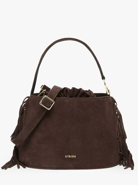 Sac Bandoulière Country Etrier Marron country ECOU161M