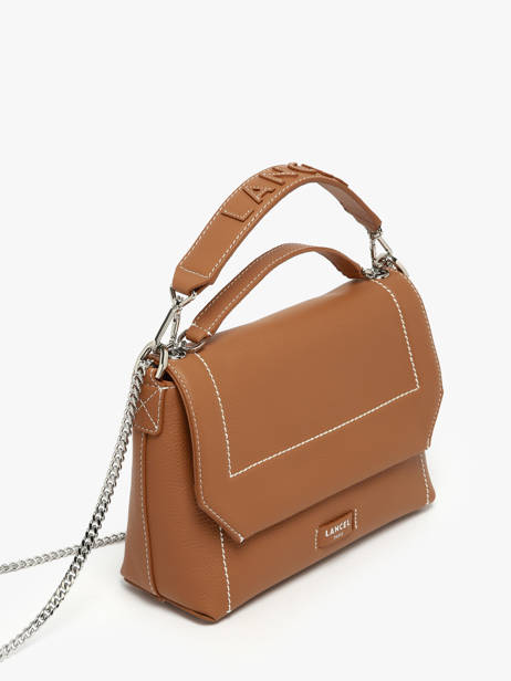 Sac Bandoulière Ninon Cuir Lancel Marron ninon A13782 vue secondaire 3