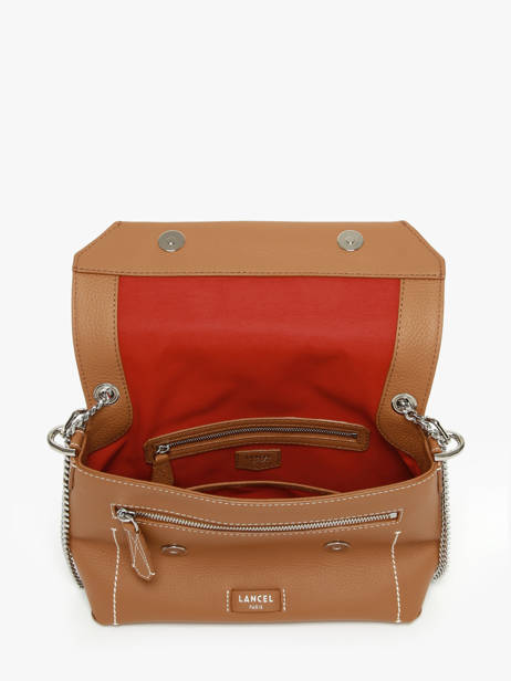 Sac Bandoulière Ninon Cuir Lancel Marron ninon A13782 vue secondaire 4