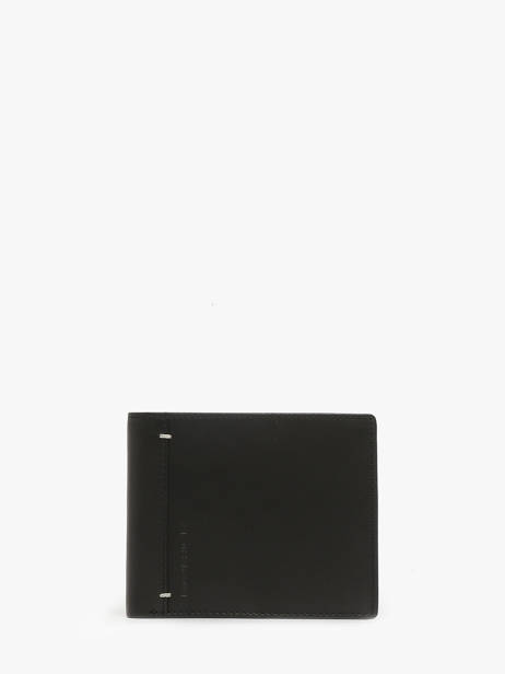 Checkholder With Card Holder Leather Maverick Black urban classic MAVUC005