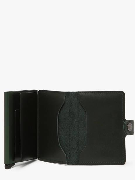 Leather Original Card Holder Secrid Green original MO other view 1
