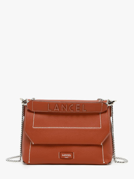 Sac Bandoulière Ninon Cuir Lancel Marron ninon A13782