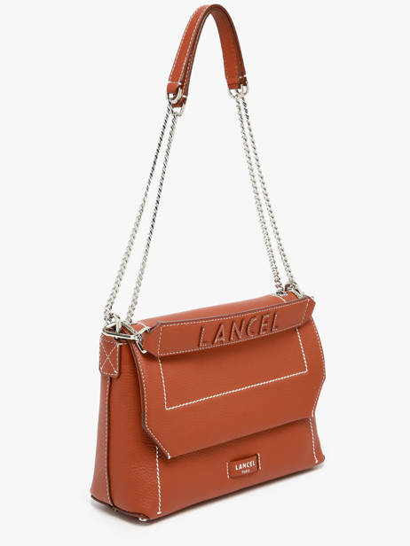 Sac Bandoulière Ninon Cuir Lancel Marron ninon A13782 vue secondaire 1