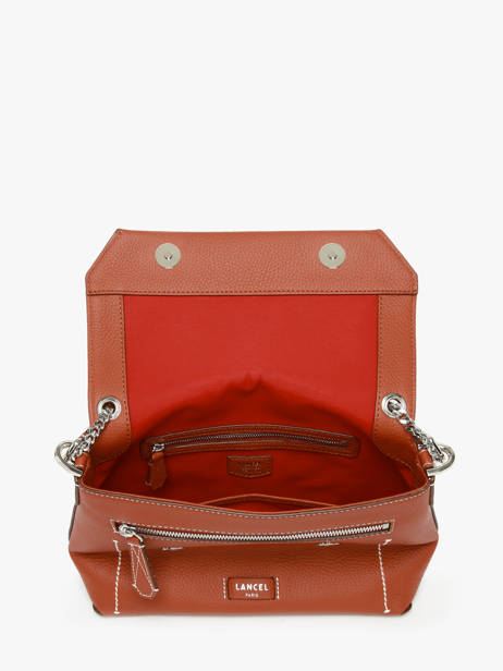 Sac Bandoulière Ninon Cuir Lancel Marron ninon A13782 vue secondaire 2