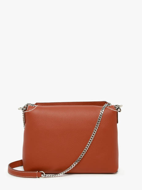 Sac Bandoulière Ninon Cuir Lancel Marron ninon A13782 vue secondaire 3