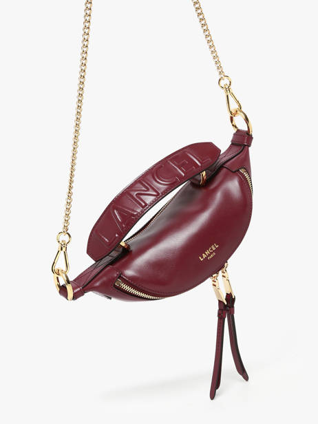 Sac Xs Origami Cuir Lancel Violet origami A12526 vue secondaire 1