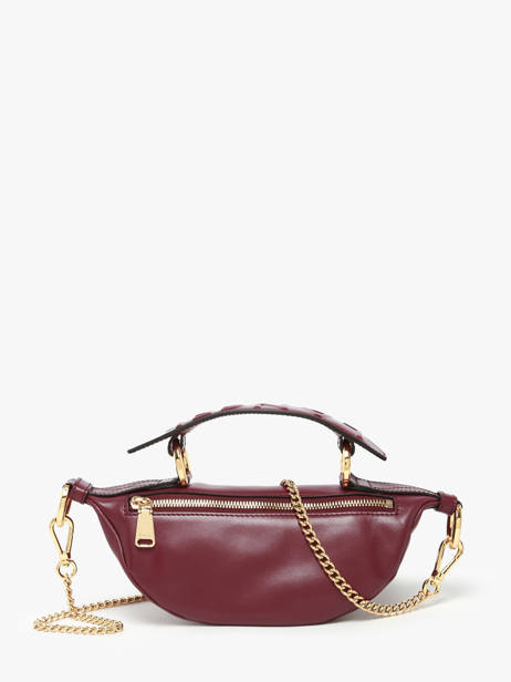 Sac Xs Origami Cuir Lancel Violet origami A12526 vue secondaire 3
