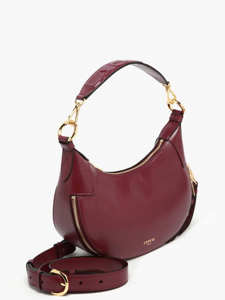 Sac Bandoulière Origami Cuir Lancel Violet origami A13313 vue secondaire 1