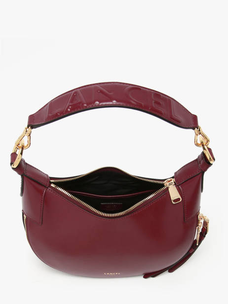 Sac Bandoulière Origami Cuir Lancel Violet origami A13313 vue secondaire 2