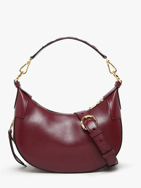 Sac Bandoulière Origami Cuir Lancel Violet origami A13313 vue secondaire 3
