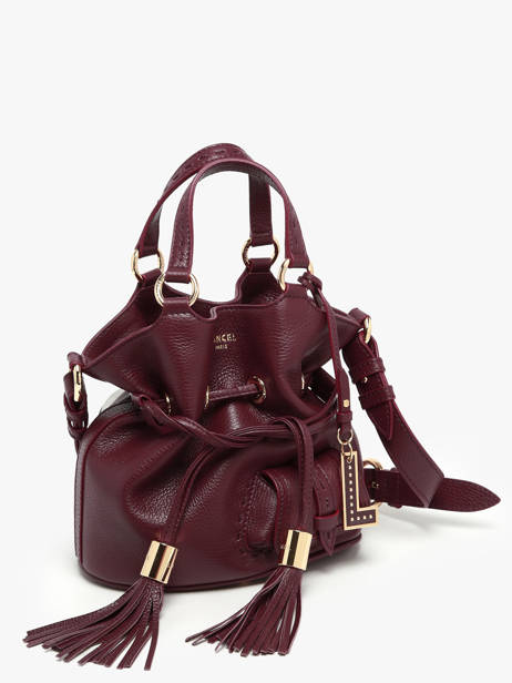 Sac Seau S Premier Flirt Cuir Lancel Violet premier flirt A10109 vue secondaire 2