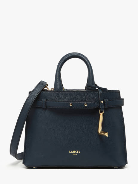 Sac Bandoulière Faubourg Cuir Lancel Bleu faubourg A13527