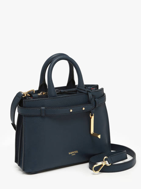Sac Bandoulière Faubourg Cuir Lancel Bleu faubourg A13527 vue secondaire 1