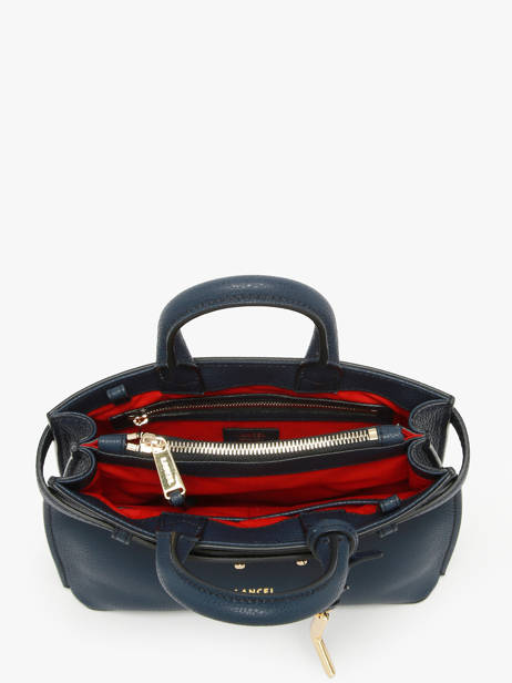 Sac Bandoulière Faubourg Cuir Lancel Bleu faubourg A13527 vue secondaire 2