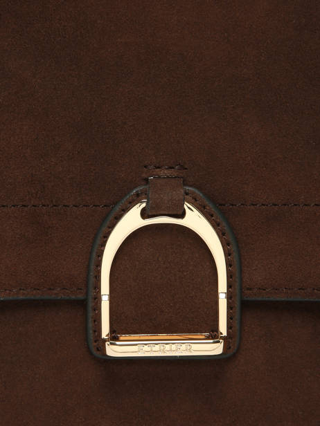 Crossbody Bag Altesse Suede Etrier Brown altesse suede EASU048S other view 4