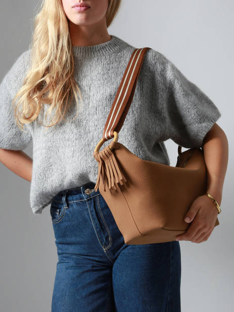 Shoulder Bag Camomille Woomen Brown camomille WCAO03 other view 1