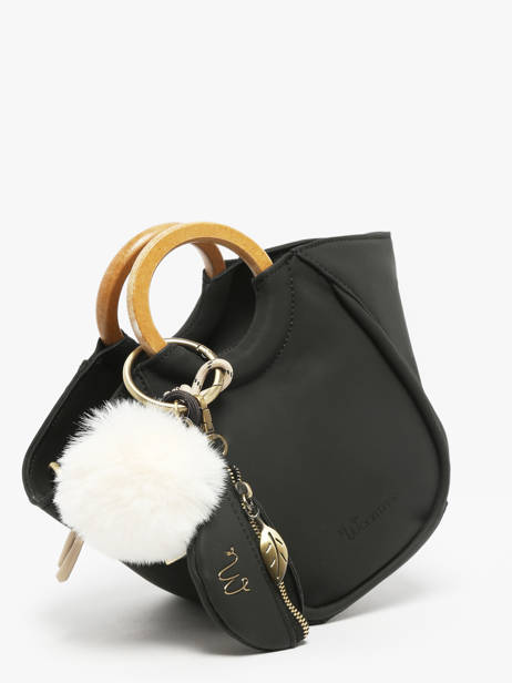 Sac Bandoulière S Crocus Woomen Noir crocus WCRO33 vue secondaire 2