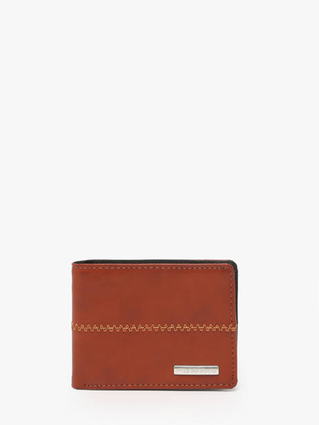 Wallet Stitchy Quiksilver Brown wallets QYAA3243