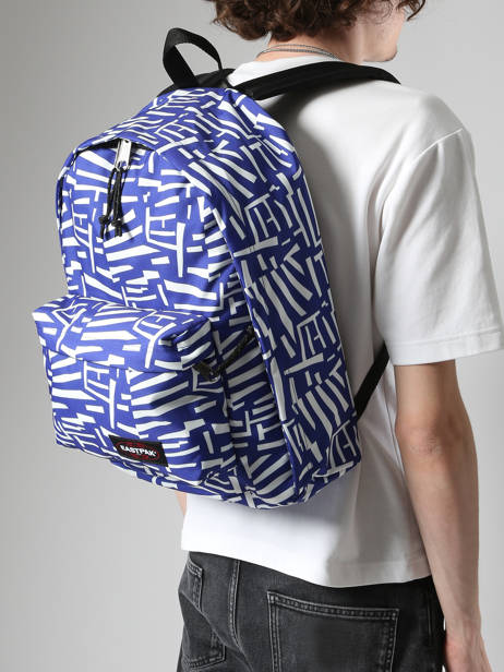 Backpack Out Of Office + 15'' Pc Eastpak Blue authentic K767 other view 1