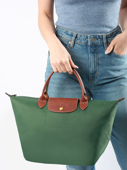 Longchamp Le pliage original Handbag Green
