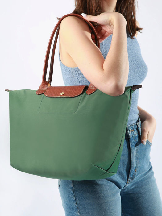 Longchamp Le pliage original Hobo bag Green
