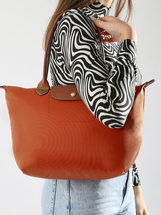 Longchamp Le pliage original Hobo bag Orange