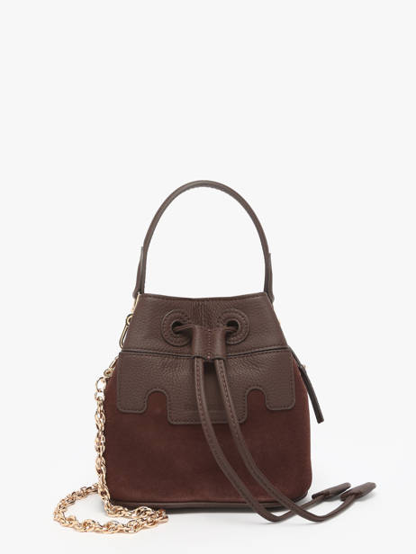 Shoulder Bag La Suite Leather Paul marius Brown la suite CAPUXSUI
