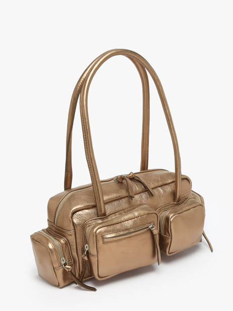 Sac Porté épaule 90's Cuir Paul marius Or 90's BASSE90S vue secondaire 1