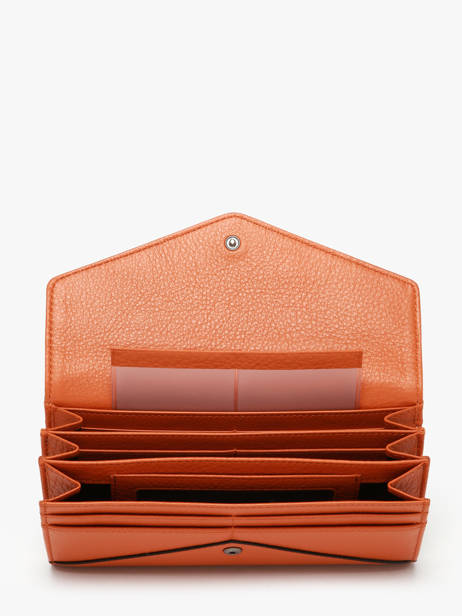 Wallet Leather Yves renard Orange enveloppe 29286 other view 1