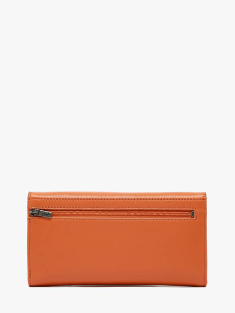 Wallet Leather Yves renard Orange enveloppe 29286 other view 2