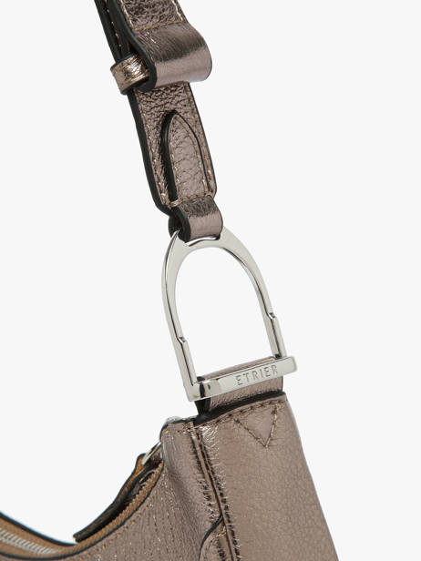 Shoulder Bag Jolly Leather Etrier Brown jolly EJOL147S other view 4