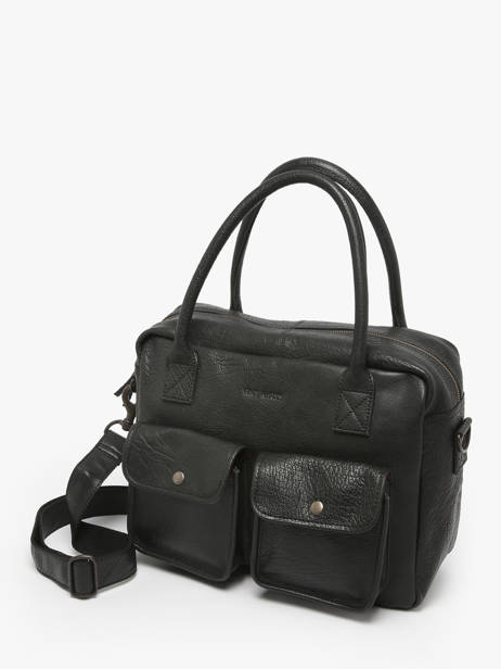 Leather Le Dandy A4 Satchel Paul marius Black vintage S other view 2