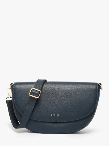 Shoulder Bag Tradition Leather Etrier Blue tradition ETRA065M