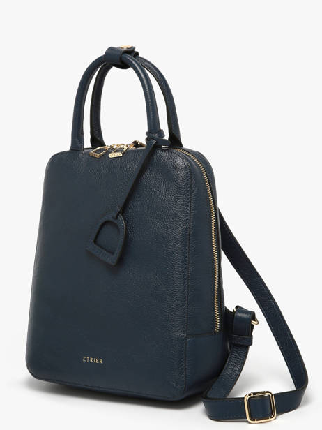 Backpack Tradition Leather Etrier Blue tradition ETRAB37S other view 1