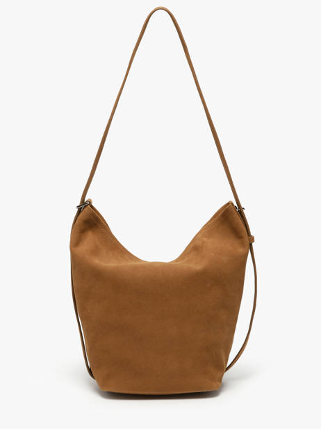 Shoulder Bag Backpack M Cavalier Nubuck Leather Etrier Beige cavalier nubuck ECAN126M other view 7