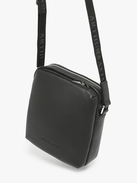 Leather José Crossbody Bag Arthur & aston Black thomas 2 other view 1