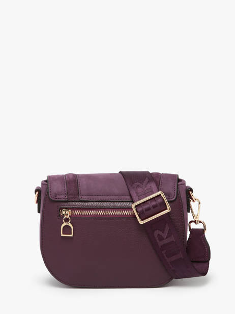 Sac Bandoulière S Lasso Cuir Etrier Violet lasso ELAS152S vue secondaire 4