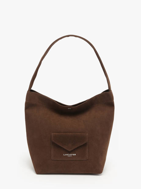 Shoulder Bag Suedine Kba Lancaster Brown suedine kba 60