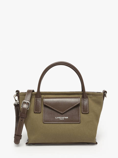 Shoulder Bag Canvas Kba Lancaster Green canvas kba 49