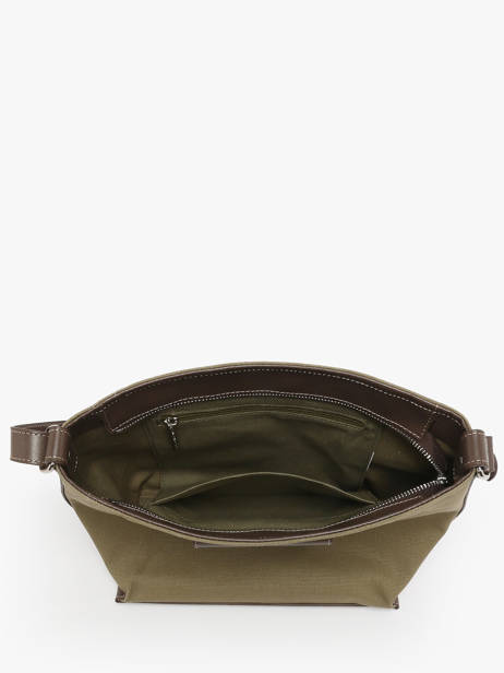 Shoulder Bag Canvas Kba Lancaster Green canvas kba 51 other view 3