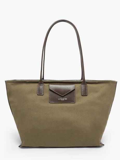 Shoulder Bag Canvas Kba Lancaster Green canvas kba 50