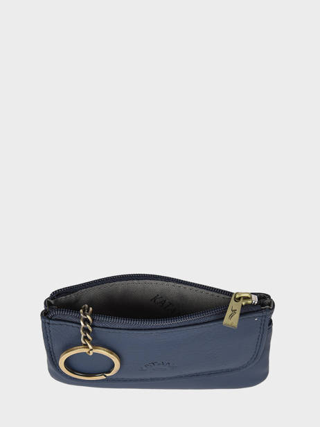Coin Purse Marina Leather Katana Blue marina 753120 other view 2