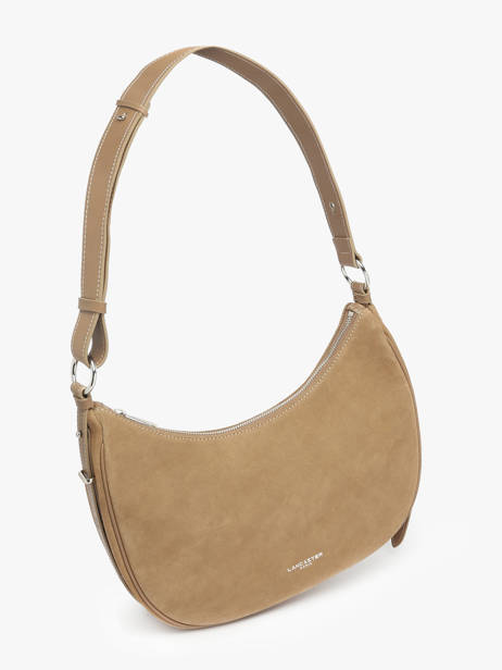 Shoulder Bag Suede Leather Lancaster Beige suede 82 other view 1