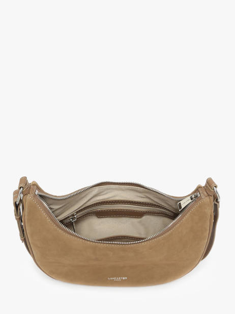 Shoulder Bag Suede Leather Lancaster Beige suede 82 other view 2