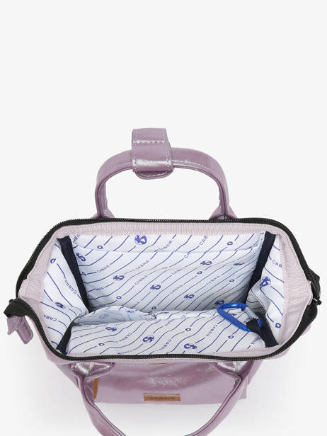 1 Compartment Backpack Cabaia Violet adventurer XS other view 2